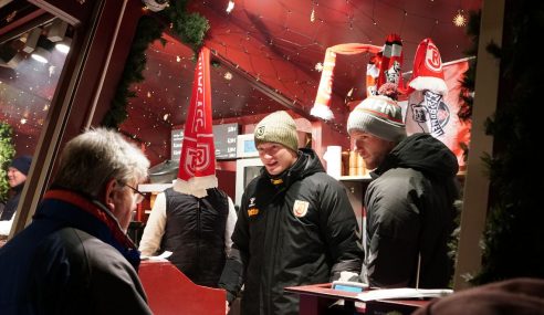 Le SSV Jahn Regensburg récolte pour la bonne cause