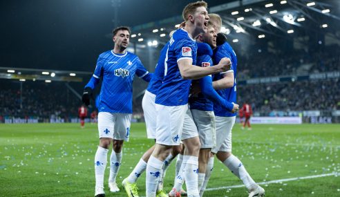 Kaiserslautern rate l’occasion de prendre la tête de la 2.Bundesliga en s’inclinant face à Darmstadt !