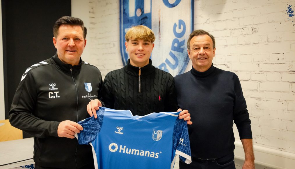 OFFICIEL : Premier contrat professionnel pour le grand espoir du 1.FC Magdeburg !