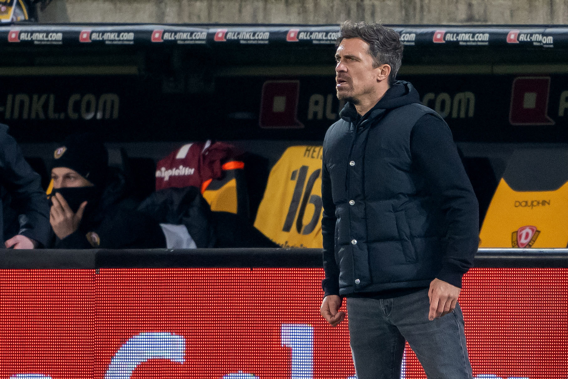 Thomas Stamm, entraineur du Dynamo Dresden sur l’arbitrage : « un manque de courage. »