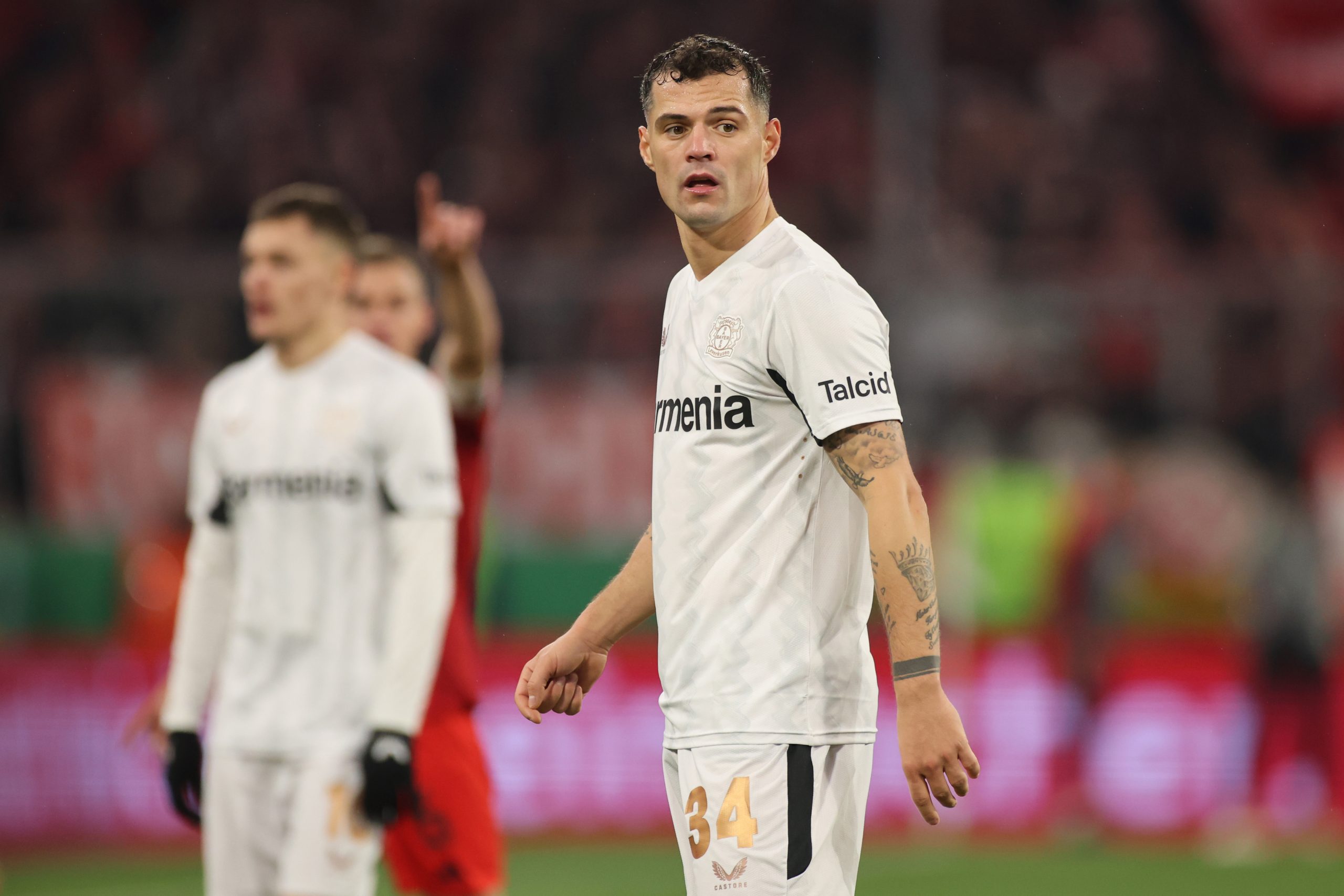 Granit Xhaka blessé à l&rsquo;entrainement !