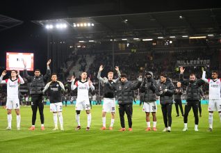 L’Eintracht Frankfurt débute l’année 2025 par une victoire sur le terrain de Sankt Pauli !