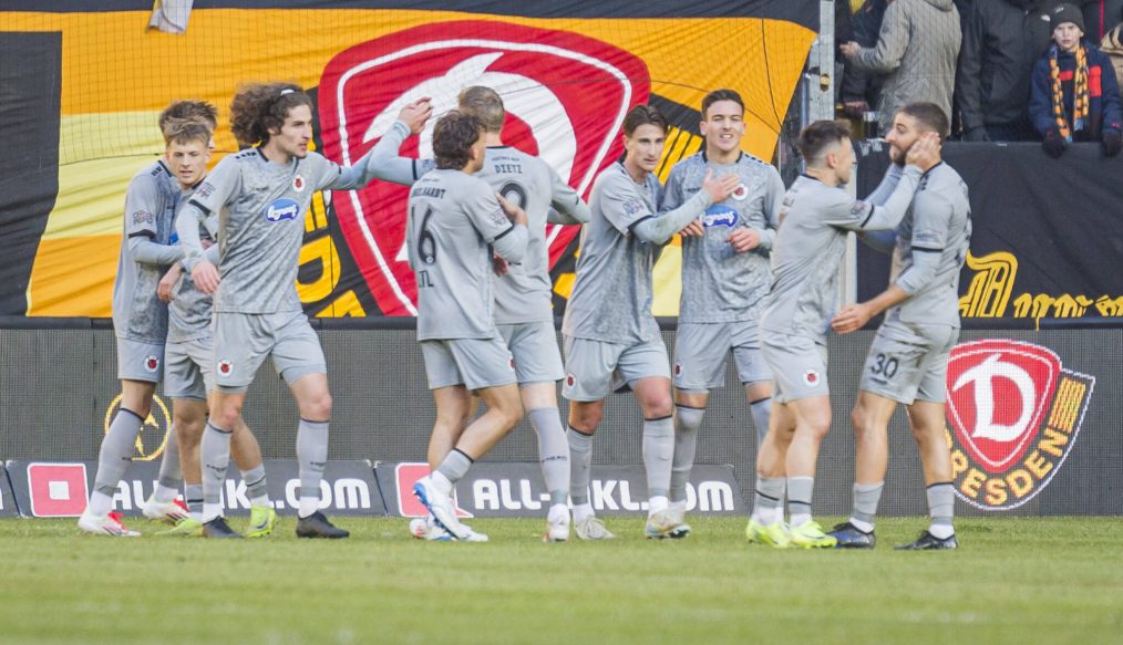 Le Dynamo Dresden surpris à domicile par le Viktoria Köln !