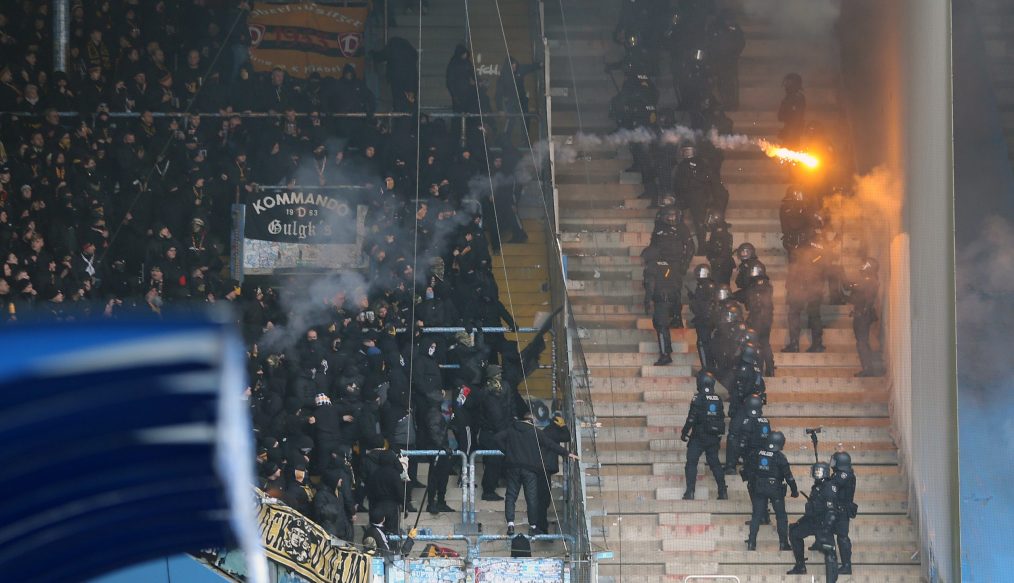 Violences en tribunes : lourdes sanctions à venir pour le Hansa Rostock et Dynamo Dresden !
