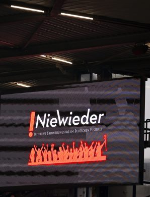 Plus jamais ça ! Les clubs Allemands ont honoré la mémoire des victimes du Nazisme.