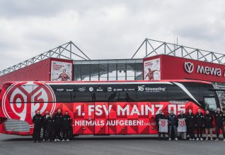 Scandale en Norvège : le bus de Mainz 05 victime de vandalisme avant le barrage d’Europa Conférence !