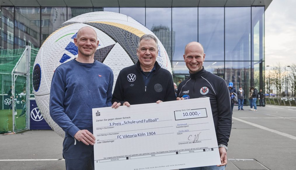 La DFB récompense un projet d’intégration porté par le Viktoria Köln !