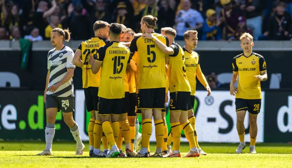 [VIDEO] Le Dynamo Dresden fait un grand pas vers la montée, Sandhausen n’a plus son destin en main