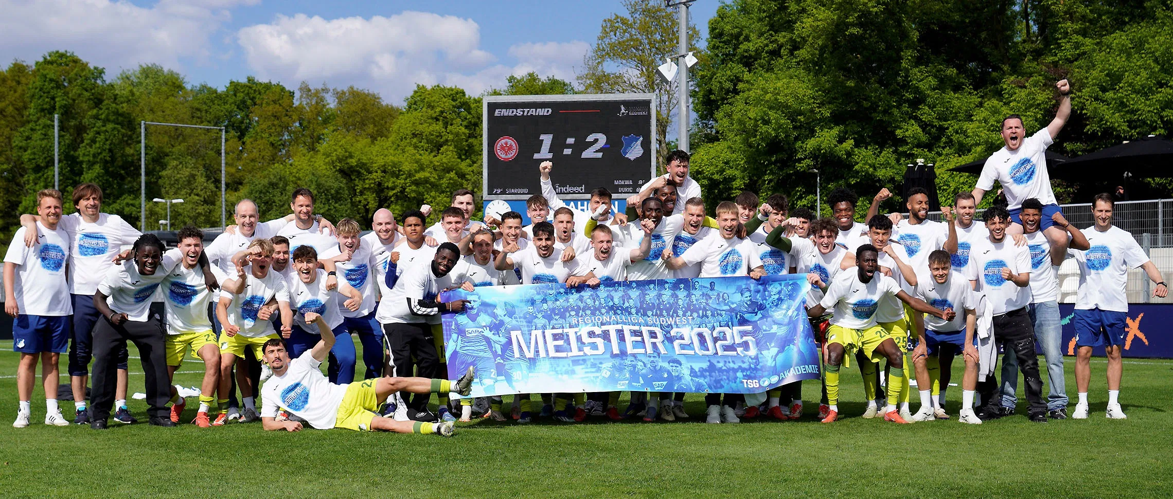 Le TSG Hoffenheim II remporte la Regionalliga Südwest et décroche la montée en 3. Liga !