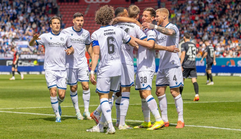 L’Arminia Bielefeld a corrigé Ingolstadt et fonce vers la 2ème Bundesliga