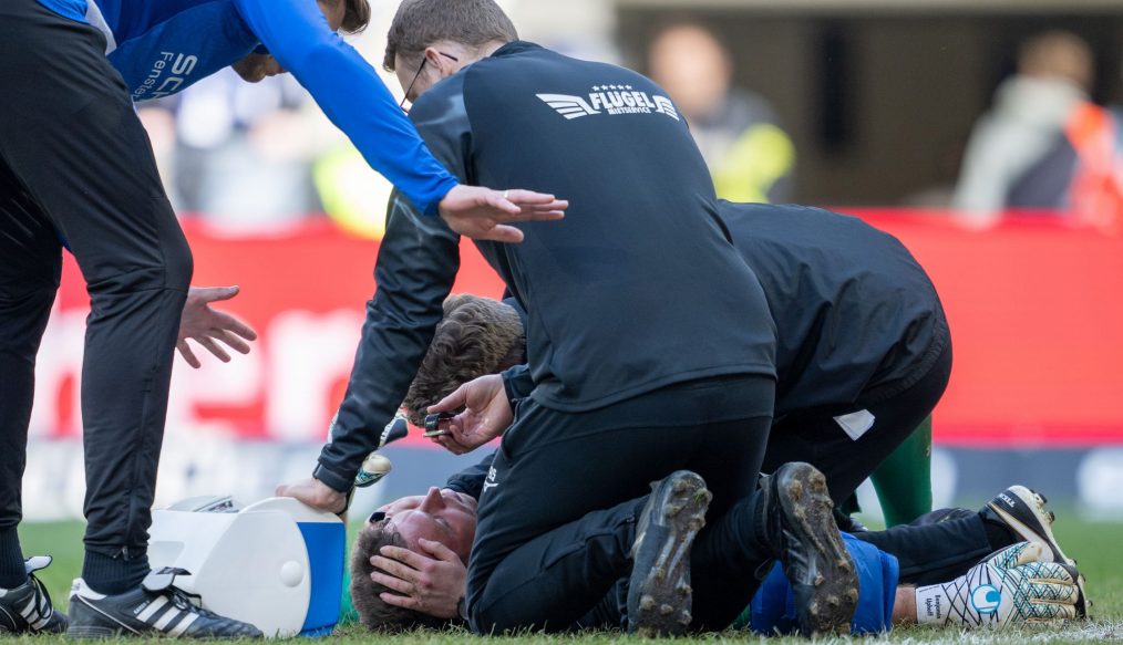 Hansa Rostock : inquiétude autour de Benjamin Uphoff après un choc à la tête