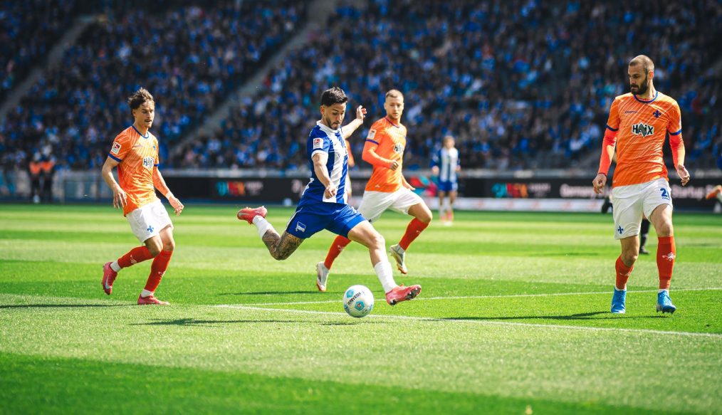 Le Hertha Berlin s’en sort grâce à un csc face à Darmstadt !