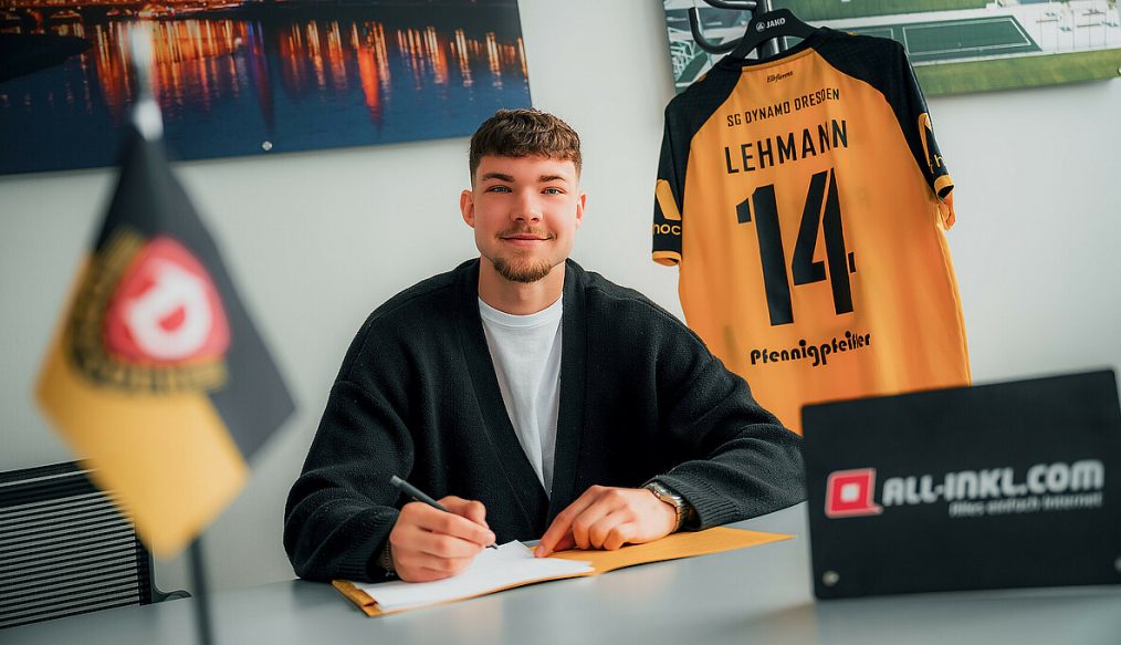 Le Dynamo Dresden prolonge son jeune espoir, Paul Lehmann !