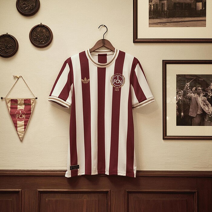 Le FC Nürnberg dévoile un magnifique maillot pour ses 125 ans !