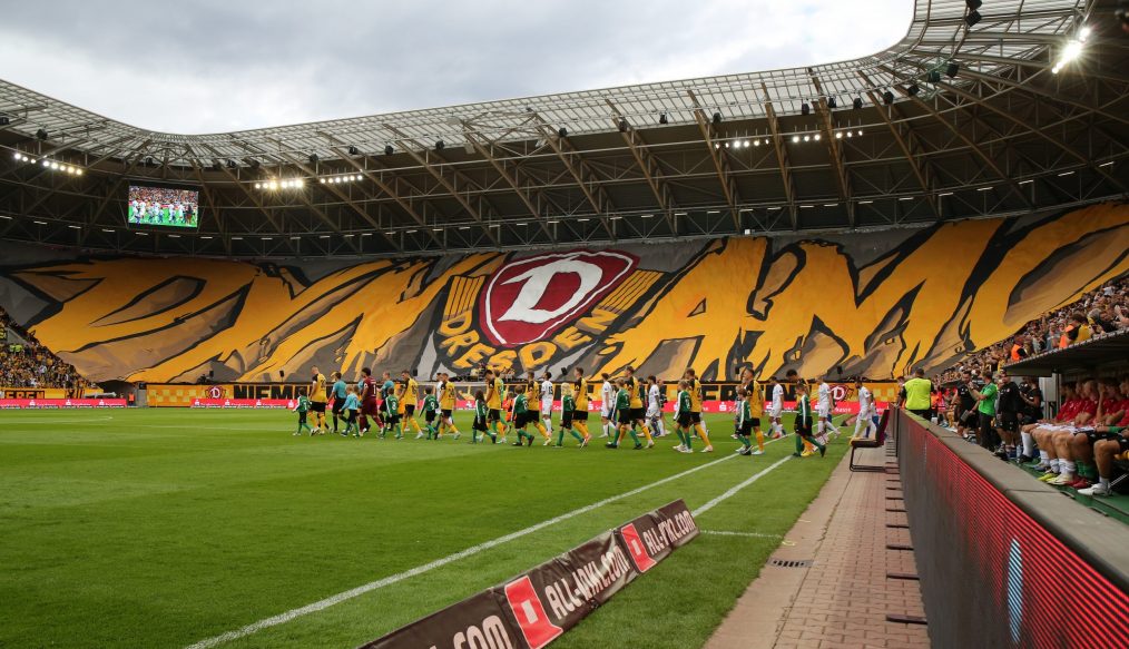 Première « balle de match » pour le Dynamo Dresden à Bielefeld !
