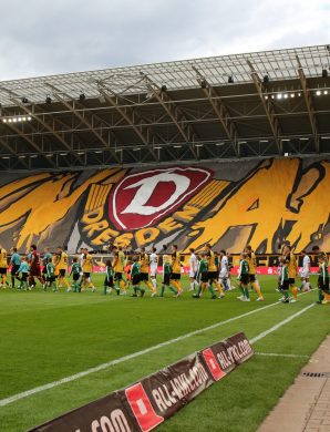 Première « balle de match » pour le Dynamo Dresden à Bielefeld !
