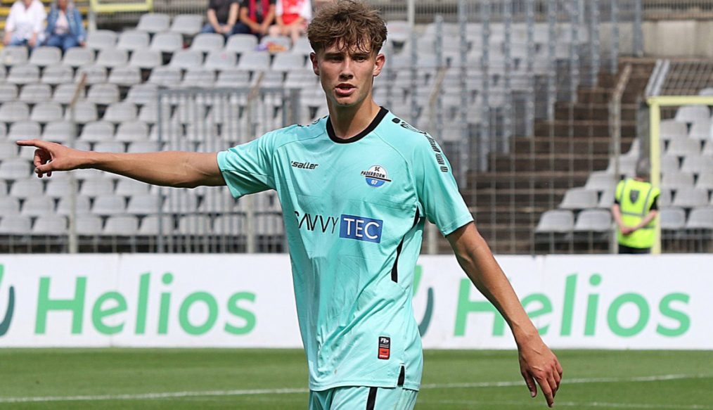 Kevin Krumme signe son premier contrat professionnel avec le SC Paderborn !