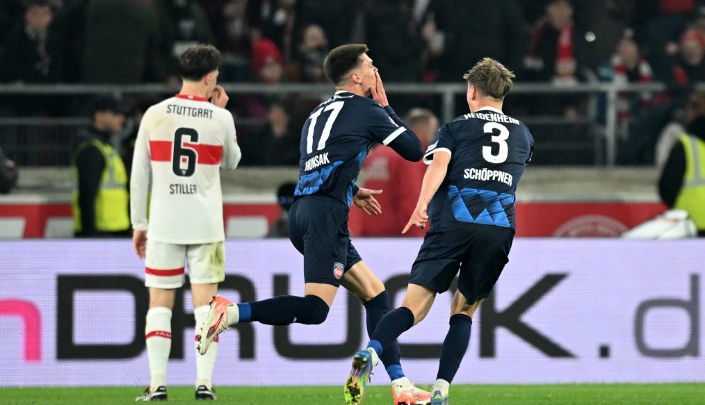 Le 1.FC Heidenheim s’impose à Stuttgart !