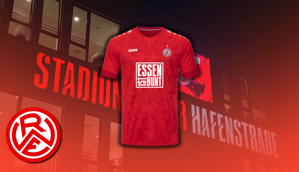 Le Rot-Weiss Essen affiche haut ses valeurs contre la discrimination avec un nouveau maillot !
