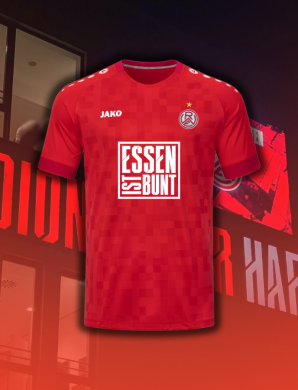 Le Rot-Weiss Essen affiche haut ses valeurs contre la discrimination avec un nouveau maillot !