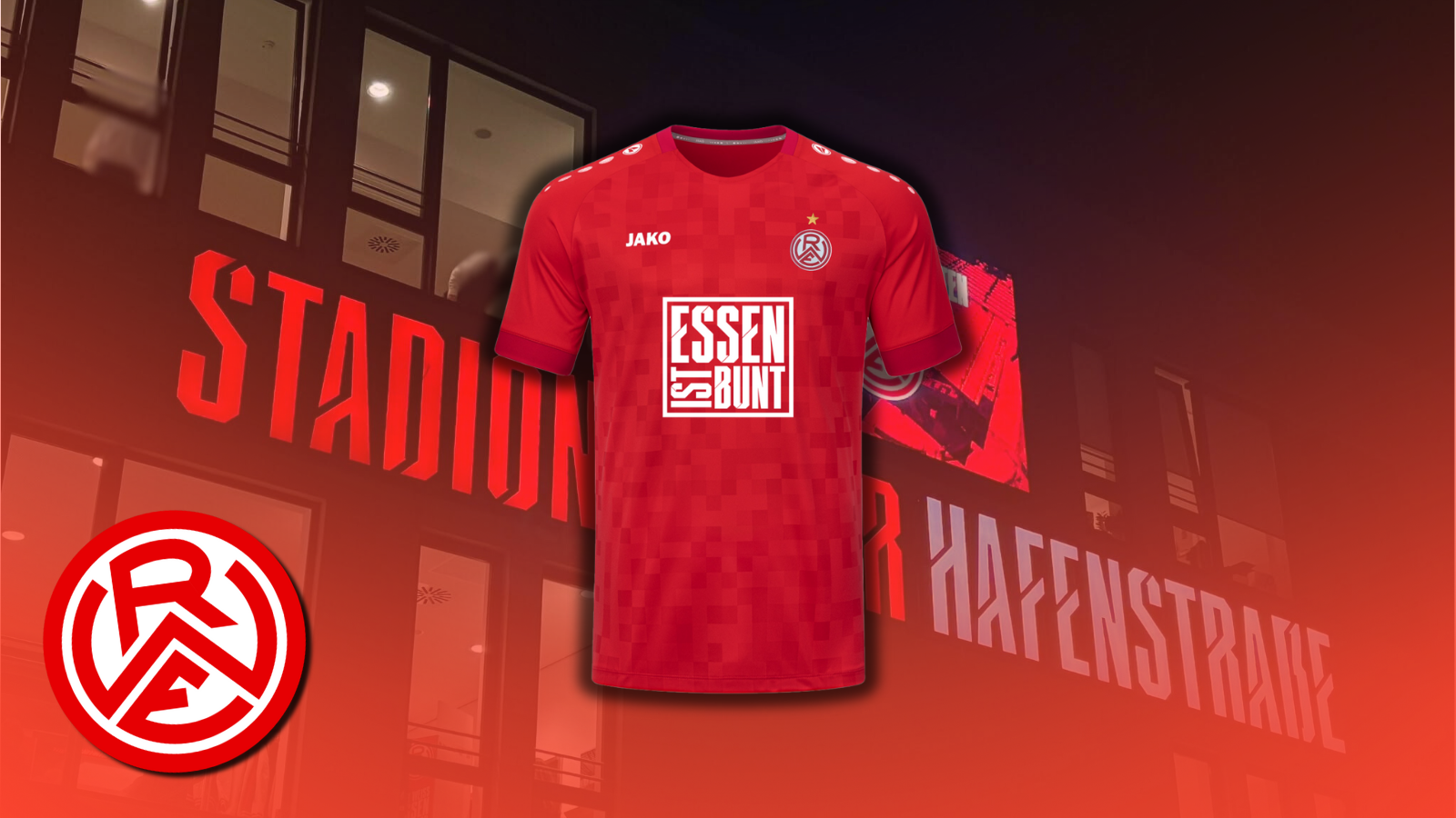 Le Rot-Weiss Essen affiche haut ses valeurs contre la discrimination avec un nouveau maillot !