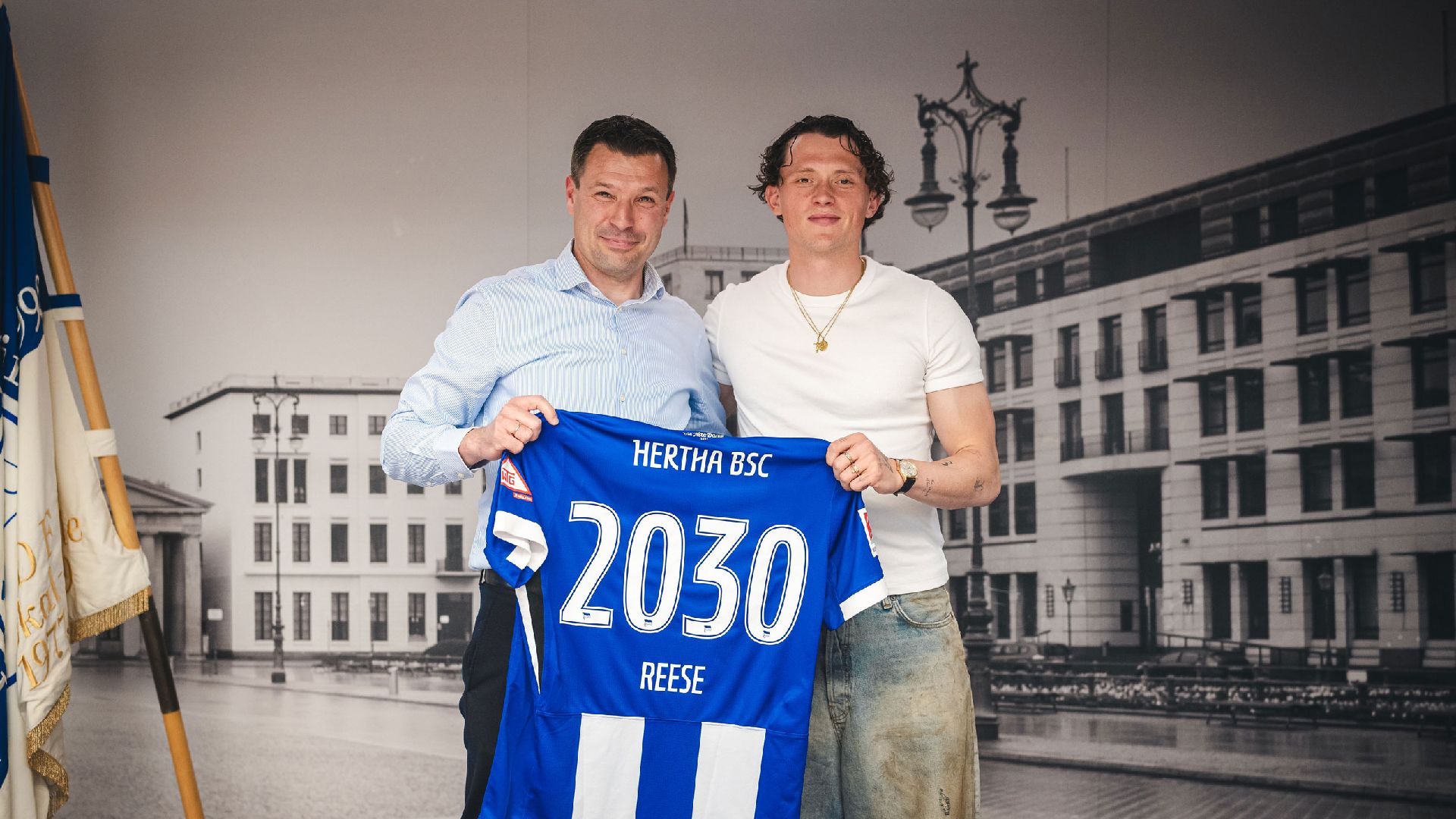OFFICIEL : Fabian Reese prolonge jusqu’en 2030 avec le Hertha BSC, un signal fort pour l’avenir !