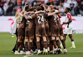 Sankt Pauli a quasiment validé son maintien grâce à un nul solide à Frankfurt