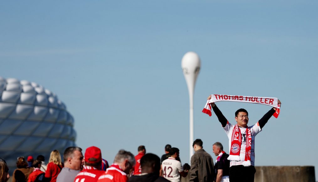Un tifo monumental pour dire merci à Thomas Müller !
