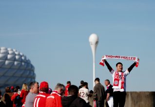 Un tifo monumental pour dire merci à Thomas Müller !