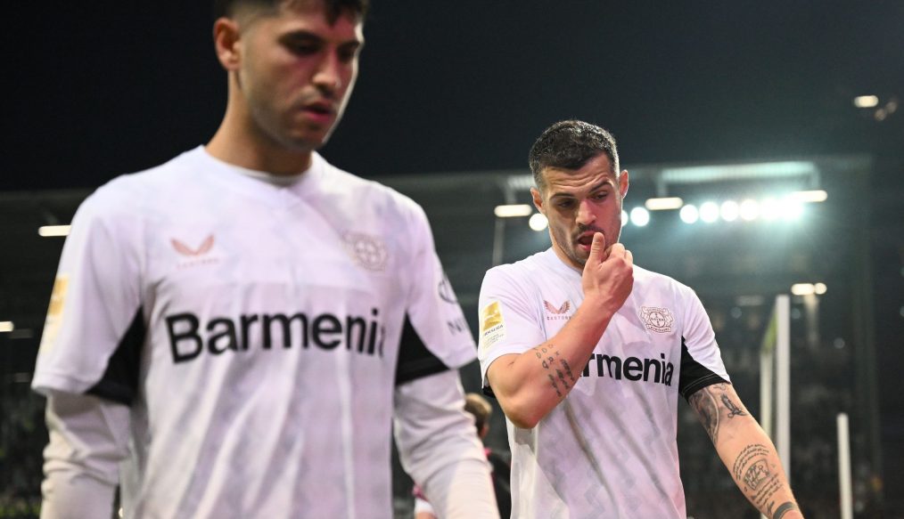 Après le nul contre Freiburg, Granit Xhaka agacé félicite le Bayern et promet de revenir plus fort