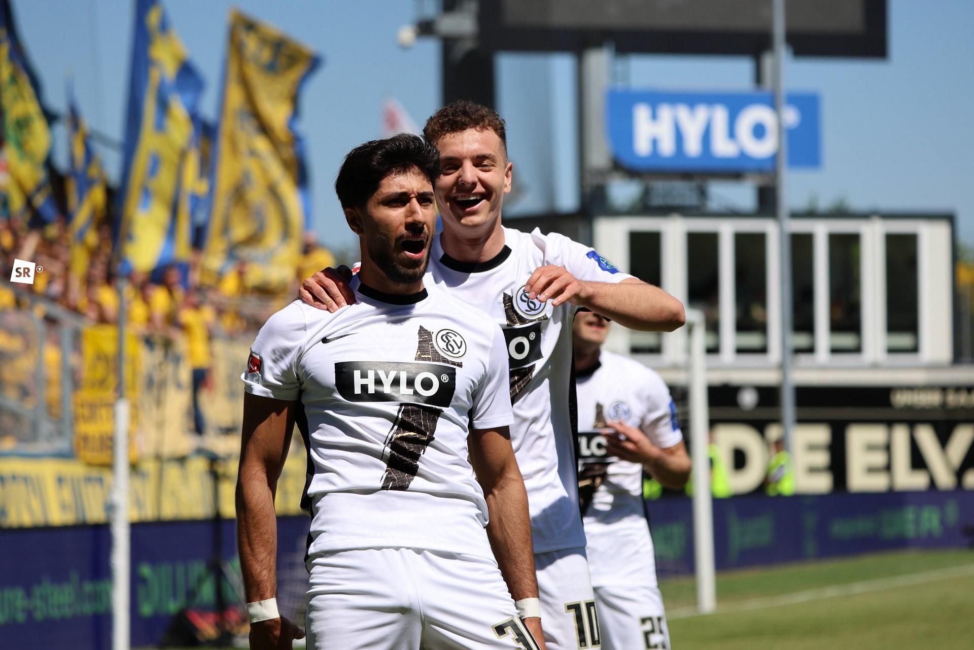 Elversberg frappe fort et reste sur le podium à une journée de la fin ! Elversberg frappe fort et reste sur le podium à une journée de la fin !