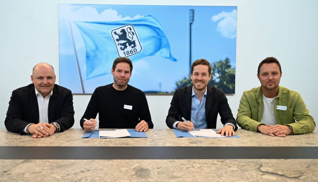 Le TSV 1860 München présente son nouveau sponsor !