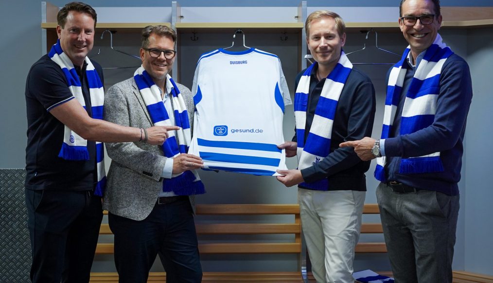 Le MSV Duisburg et Gesund.de s’associent, une tribune du stade sera renommé !