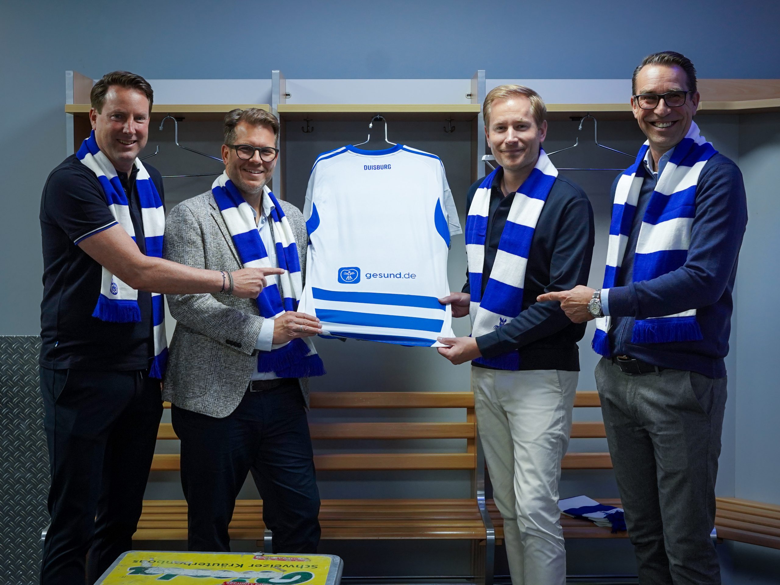 Le MSV Duisburg et Gesund.de s’associent, une tribune du stade sera renommé !