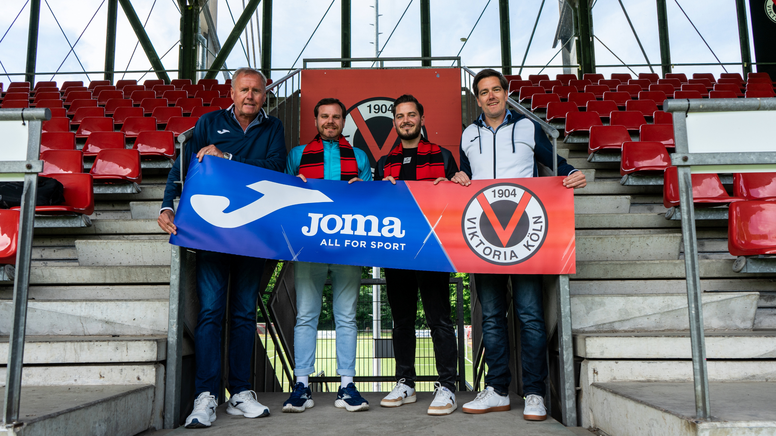 Joma devient le nouvel équipementier du Viktoria Köln