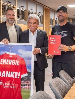 Le FC Energie Cottbus modernise.. son vestiaire !