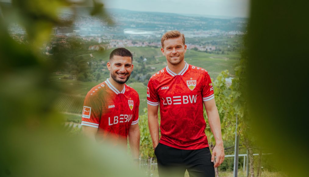 Le VfB Stuttgart dévoile un maillot rouge audacieux inspiré des vignes locales !