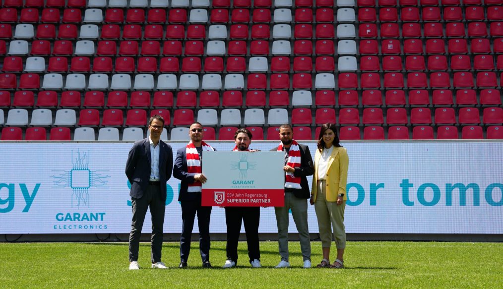 Le SSV Jahn Regensburg accueille Garant Electronics comme nouveau partenaire majeur !