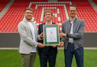 Le SSV Jahn Regensburg certifié ISO 14001 pour son engagement environnemental !
