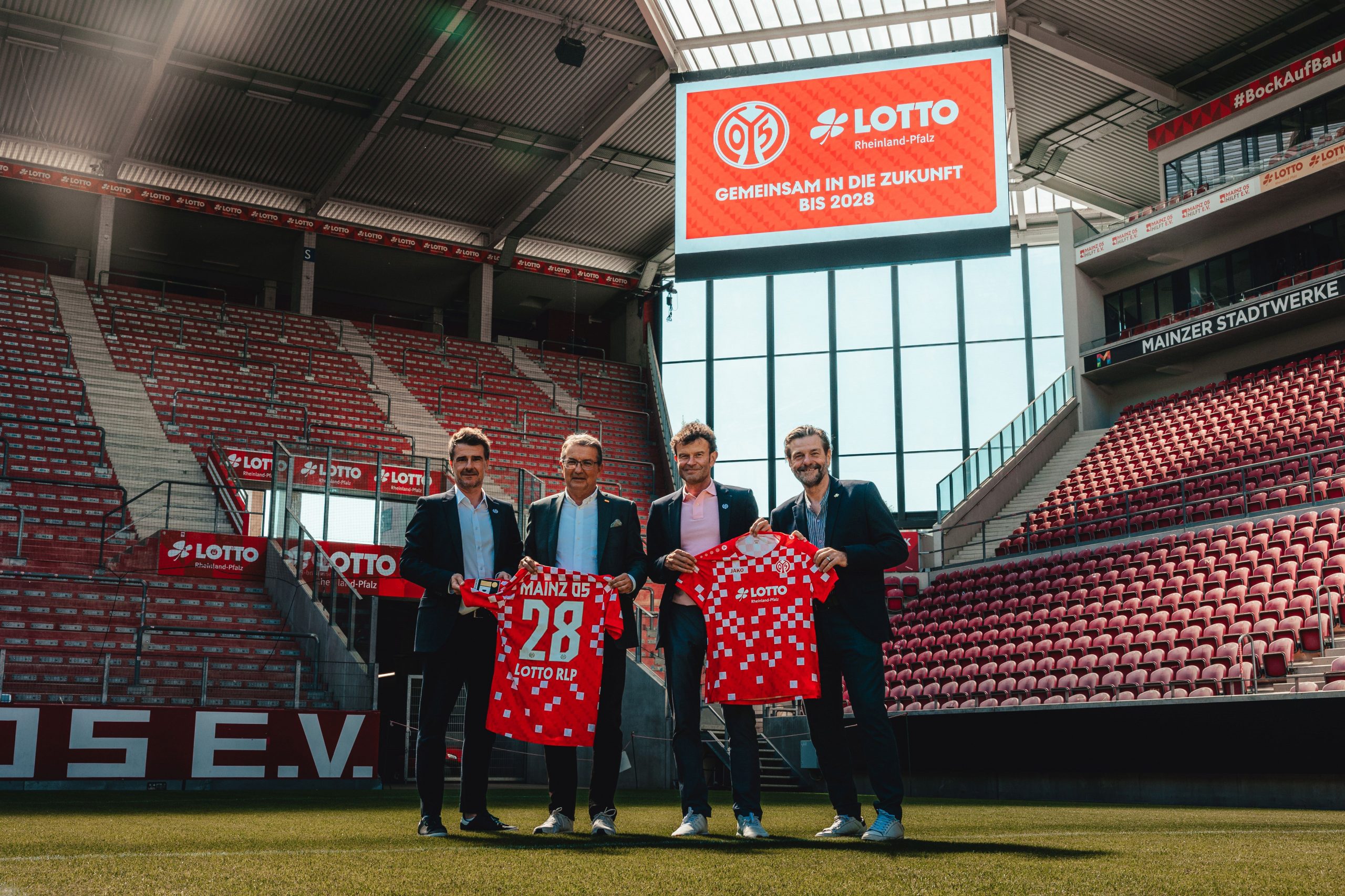 Mainz 05 et Lotto Rheinland-Pfalz prolongent leur partenariat historique jusqu’en 2028