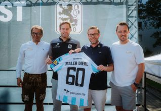 Maler Dierl prolonge son partenariat avec le TSV 1860 München !