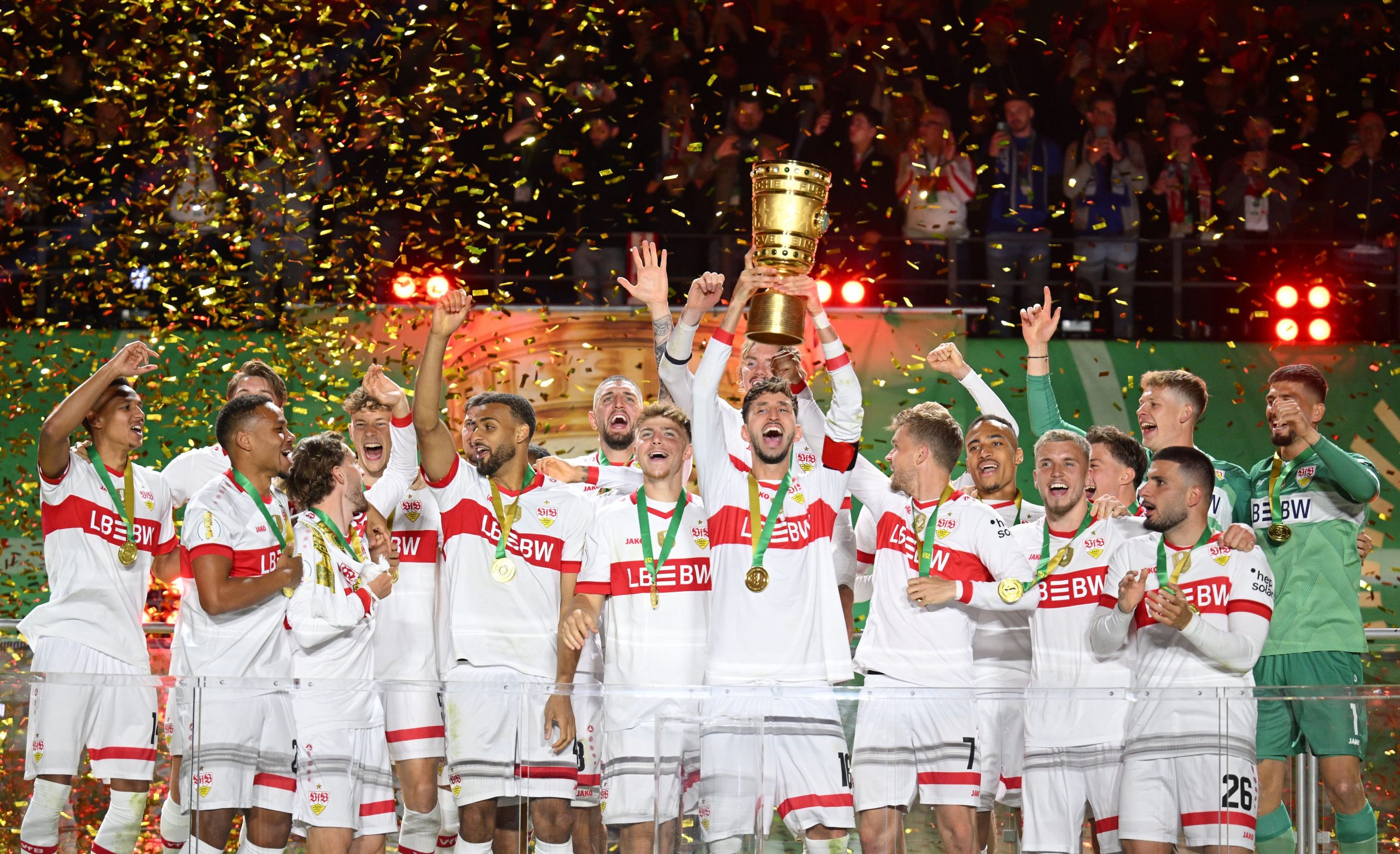 Le VfB Stuttgart célèbre sa victoire en DFB-Pokal avec un film qui sortira au cinéma !