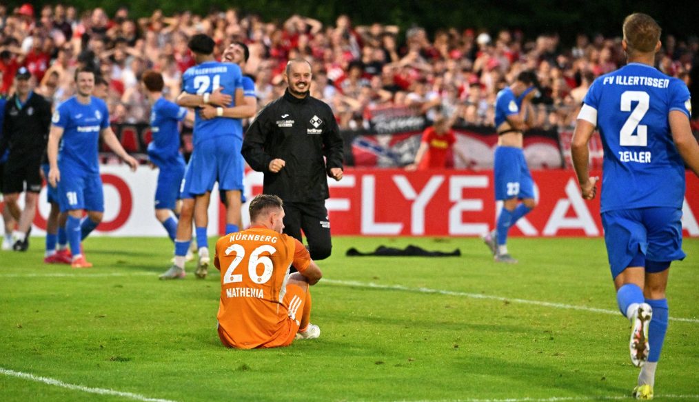 Surprise en coupe d’Allemagne : Illertissen, club de 4e division, élimine le 1.FC Nürnberg !