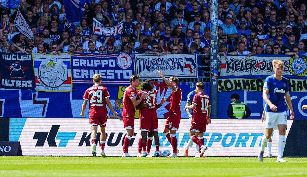 Bielefeld vainqueur à Kiel malgré un carton rouge : le promu est inarrêtable !