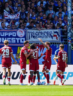 Bielefeld vainqueur à Kiel malgré un carton rouge : le promu est inarrêtable !