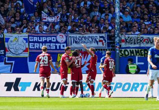 Bielefeld vainqueur à Kiel malgré un carton rouge : le promu est inarrêtable !