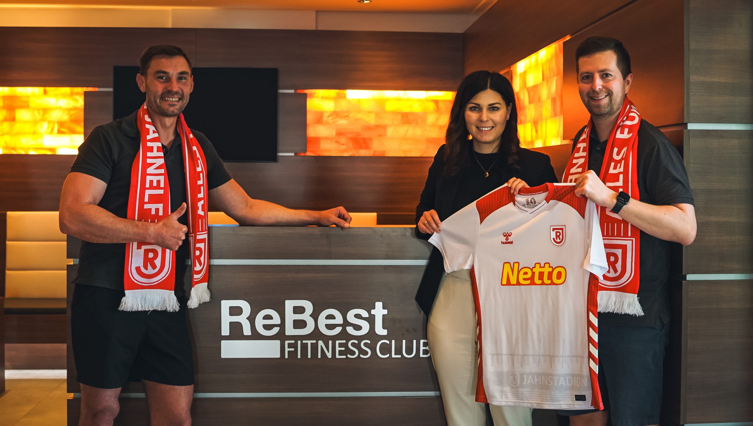 Le SSV Jahn prolonge son partenariat avec le ReBest Fitness Club