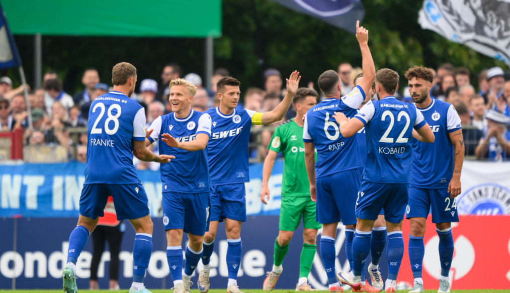 Karlsruhe déroule face à Meuselwitz et file en 2ème tour de Pokal !