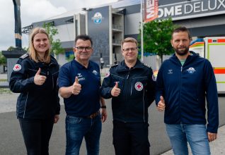 Le SC Paderborn prolonge son partenariat avec la Croix-Rouge locale !