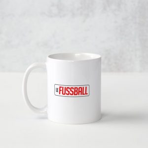 Mug Le Fussball – céramique blanche